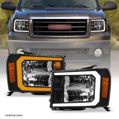 适用于GMCSIERRA2007200920112013美规大灯LED日行灯汽车
