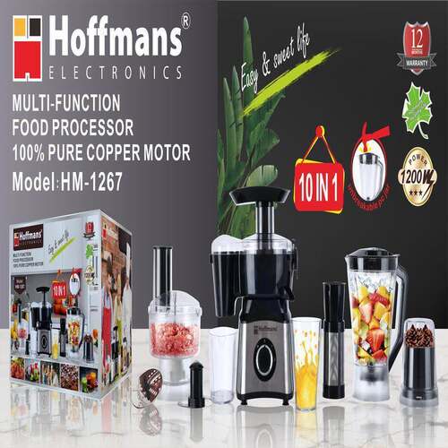出口Hoffmans加工机126710in1Multi-FunctionFoodProcessor