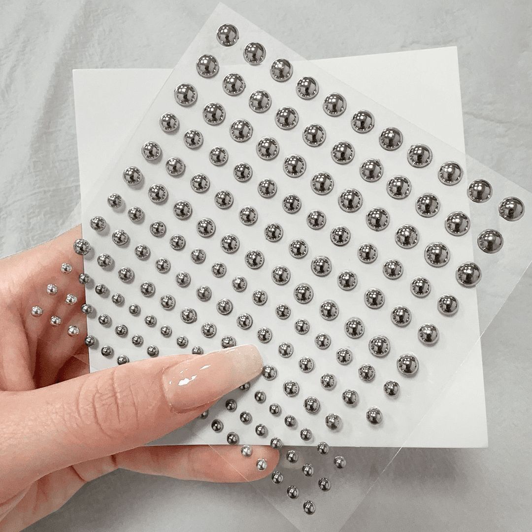 无洞个性眉钉贴自粘泪钻酒窝假鼻耳钉唇环潮流装饰多用途设计款