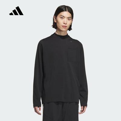 阿迪达斯长袖T恤男25春季新款