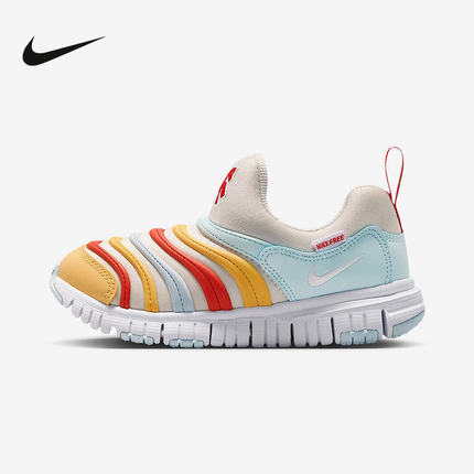 Nike耐克童鞋2026春季 DYNAMO FREE (PS)毛毛虫休闲鞋 IQ1137-111