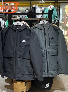 adidas/阿迪达斯外套男子训练加绒梭织夹克 IT3952 IT3951 IT3953
