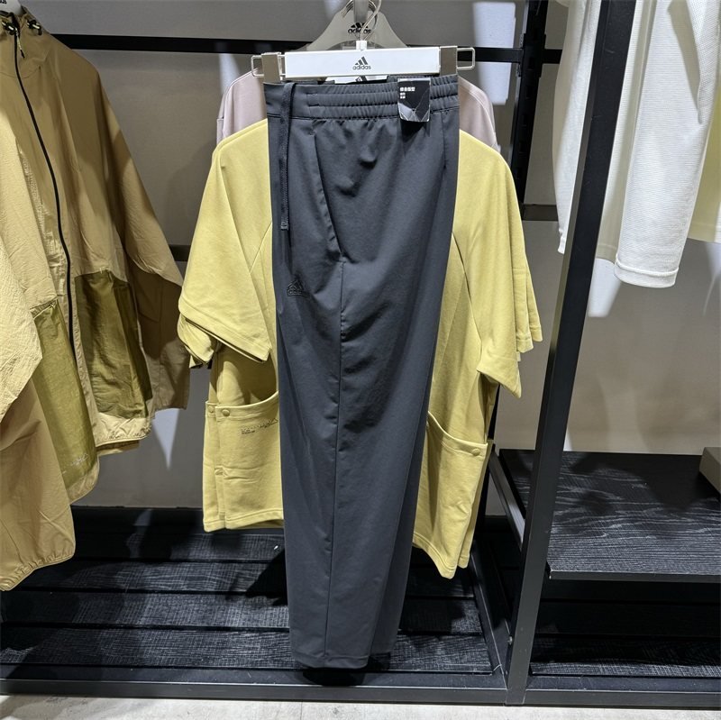 阿迪达斯休闲男凉感速干运动裤