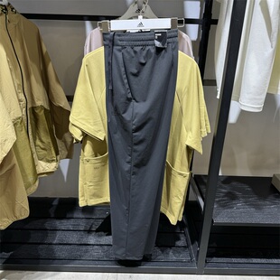 Adidas阿迪达斯运动裤男2024夏季新款训练速干凉感直筒长裤JD5231