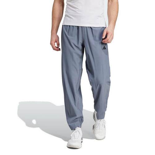 adidas阿迪达斯男裤2025夏季新款梭织训练运动速干透气长裤JD0341