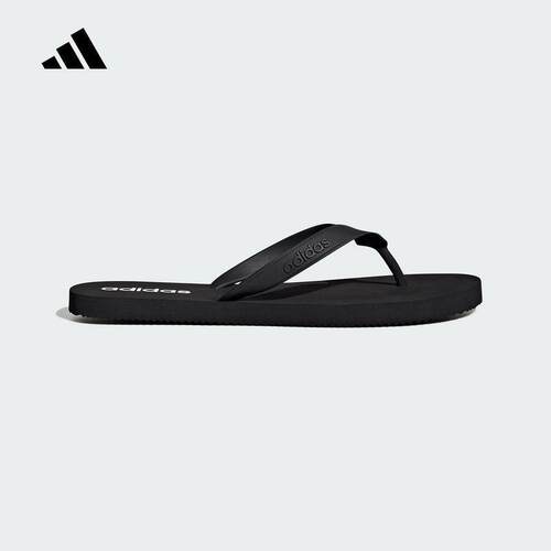 adidas阿迪达斯拖鞋男女2025夏季新款人字拖轻便耐磨沙滩鞋JR1152