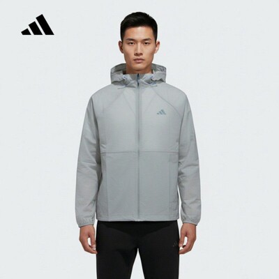 adidas阿迪达斯外套男2026夏季梭织防晒夹克KR2511 KR2512 KR2513