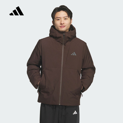 adidas阿迪达斯羽绒服男2025冬运动保暖外套KQ5503 KQ5504 KQ5505