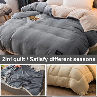 6kg warm quilt winter bed comforter duvet blanket cover