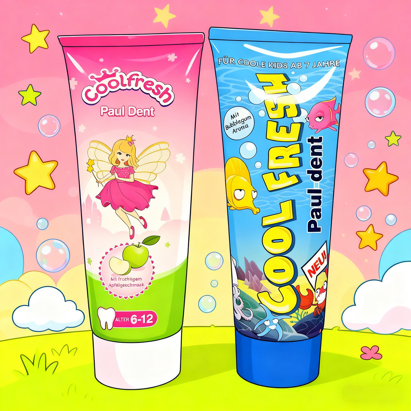 德国进口儿童牙膏6到12岁含氟换牙期防蛀牙青少年初中小学生大童,洗护清洁剂/卫生巾/纸/香薰,牙膏,淘宝优惠券,粉丝福利购,淘宝优惠卷