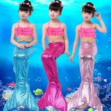 Детский купальник, крой «рыбий хвост»