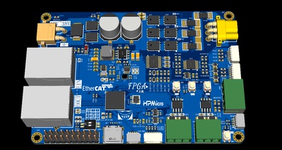 HPMicro 5E3y FOC EtherCAT CANFD 评估板