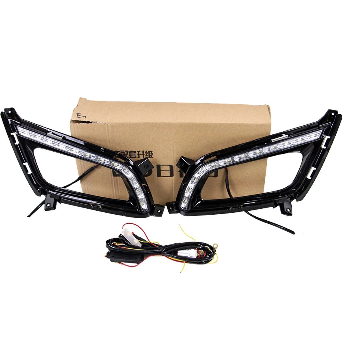 适用于KA起 亚 Optima K5 2014 - 2015 带黄光转向汽车日间行车灯