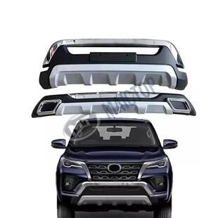 适用于21-23年款Fortuner奔跑者汽车外饰配件保险杠前后保险杠