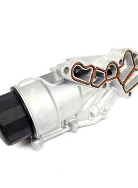 适用奔驰M272机油滤清器座总成带油冷2721800510 2721880001全新