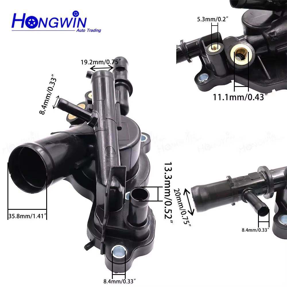 适用于日产发动机散热器节温器外壳11060-4BB1A 11060-4BB0A,农机/农具/农膜,农机配件,淘宝优惠券,粉丝福利购,淘宝优惠卷