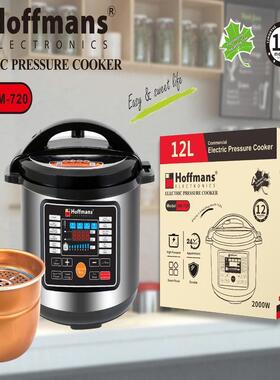 Hoffmans 电压锅 720 Electric Pressure Cooker 12L 0.15CBM