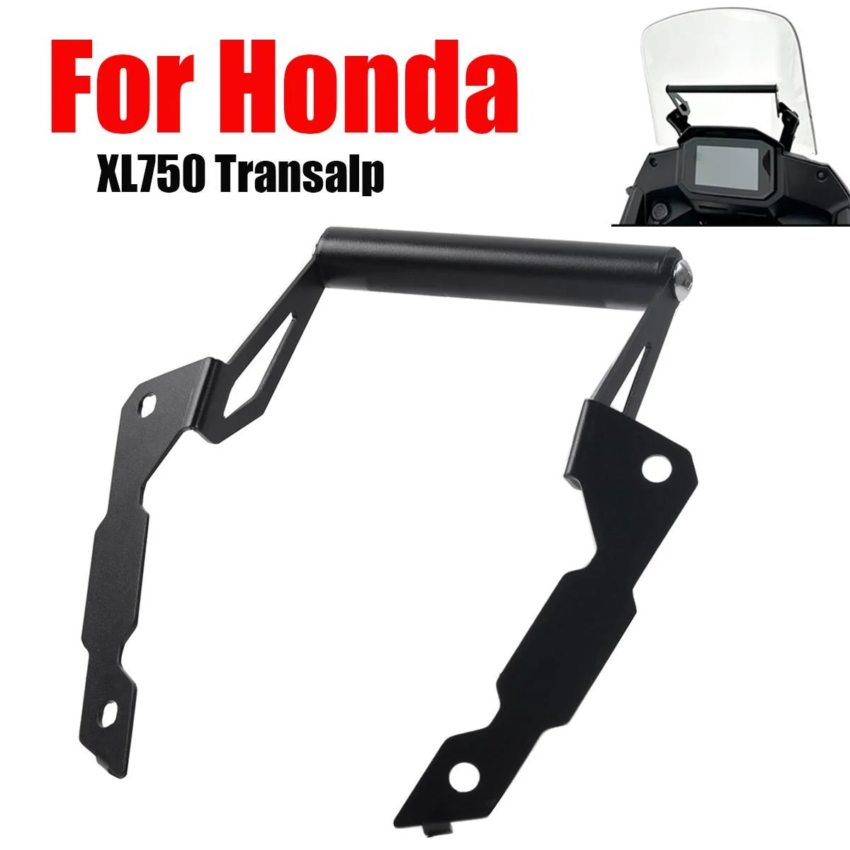 适用HONDA XL750 Transalp 2023 摩托车GPS导航支架 手机固定支架