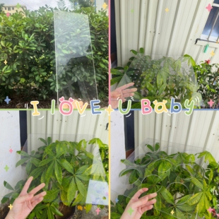 加厚攀爬架配件高清透明板子九孔板洞洞板忙碌板太空舱玻璃栈道