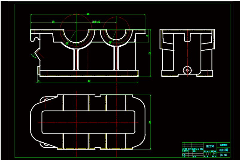 【gy088】单级减速机箱体和箱盖工艺工装设计/cad图纸说明书资料
