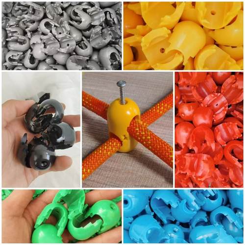 儿童爬网链接紧扣绳子塑料