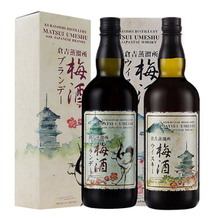 松井 梅酒混合威士忌配制酒700ml日本原装进口仓吉洋酒正品行货