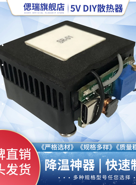 SR-01 DIY手机散热器制冷器半导体制冷片静音平板降温神器5V40*40