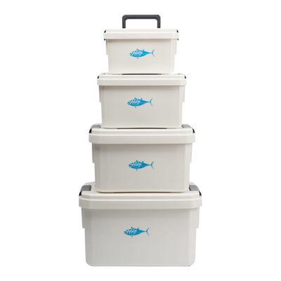 老季白色双层手提渔具垂钓用品