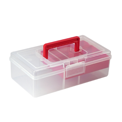 防水双层大容量钓鱼配件盒