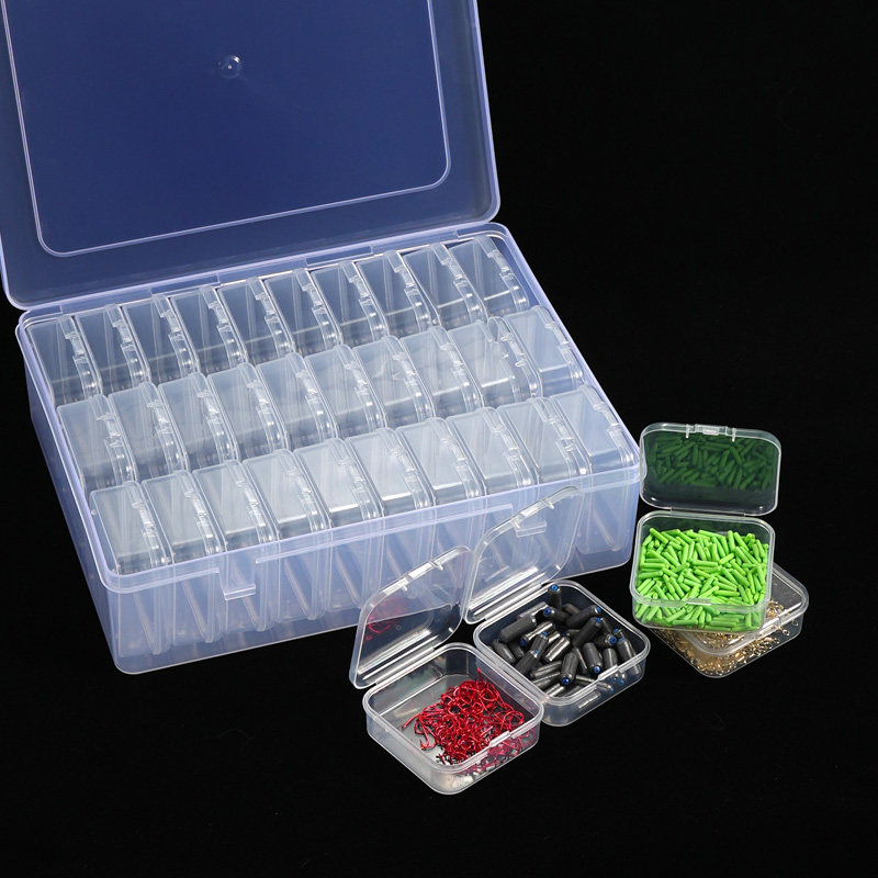 老季钓鱼配件收纳盒路亚盒路亚饵盒鱼钩收纳盒小工具渔具假饵便携