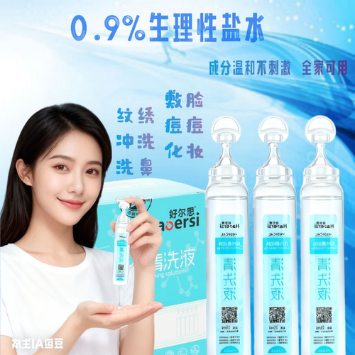 生理盐水小支次抛湿敷敷脸