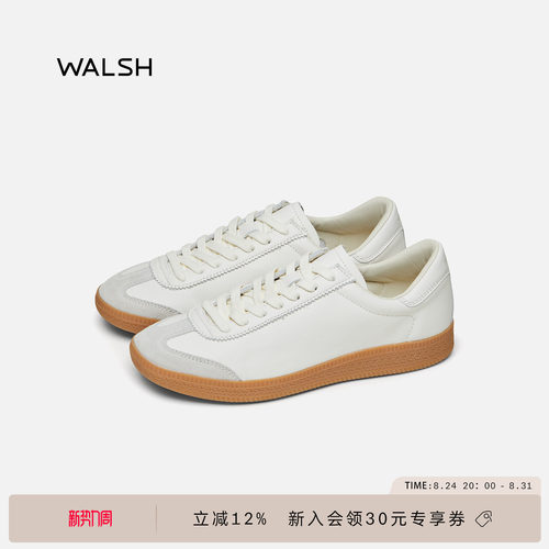 GAT系列复古德训鞋真皮低帮