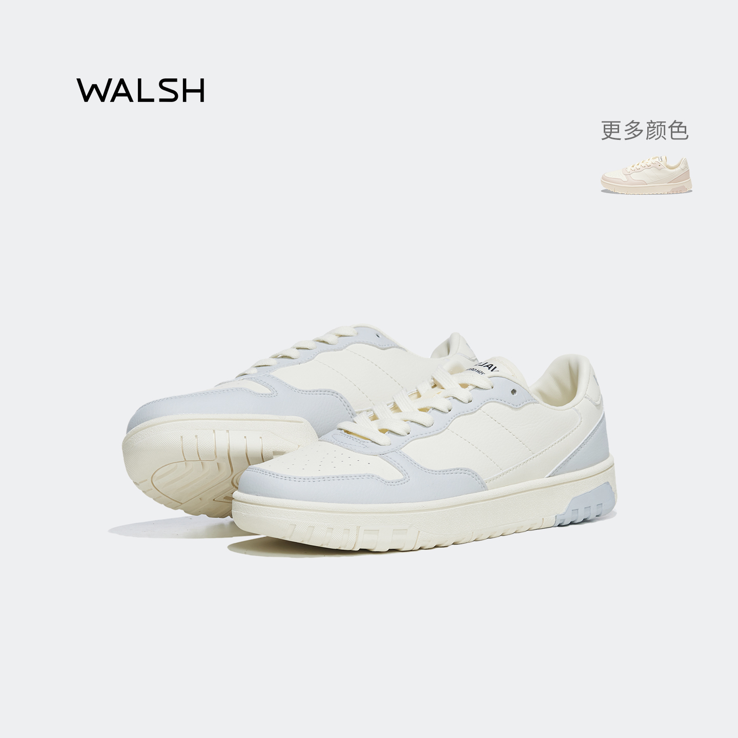 normanwalsh拼色系带女板鞋