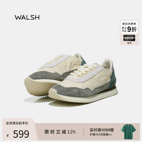 NormanWalsh丨25新款ENSIGN LITE系列男女同款运动休闲复古慢跑鞋