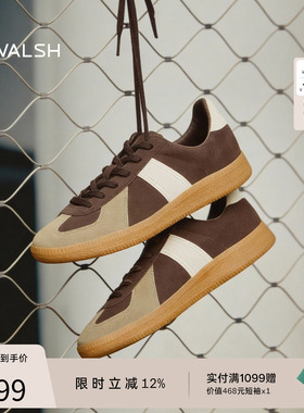 NormanWalsh【李昀锐同款】 GAT系列运动鞋男女麂皮拼色德训鞋