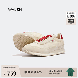 Lite休闲小白鞋 NormanWalsh Ensign 复古慢跑奶油鞋 宋茜同款