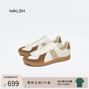 NormanWalsh丨GAT系列 春夏真皮德训鞋拼色低帮休闲板鞋男女同款