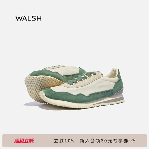 normanwalsh复古慢跑鞋华夫鞋