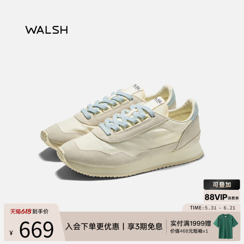 NormanWalsh复古慢跑鞋瞿颖同款