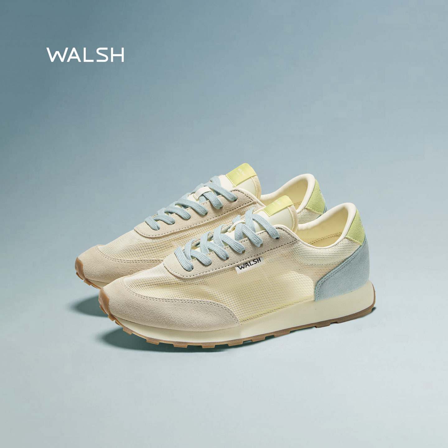 NormanWalsh【檀健次同款】多巴胺早秋复古网面透气运动鞋女