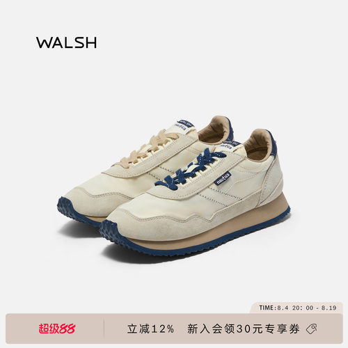 WALSH丨ENSIGN LITE 系列 阿普瑞风复古休闲鞋慢跑鞋阿甘鞋男女款