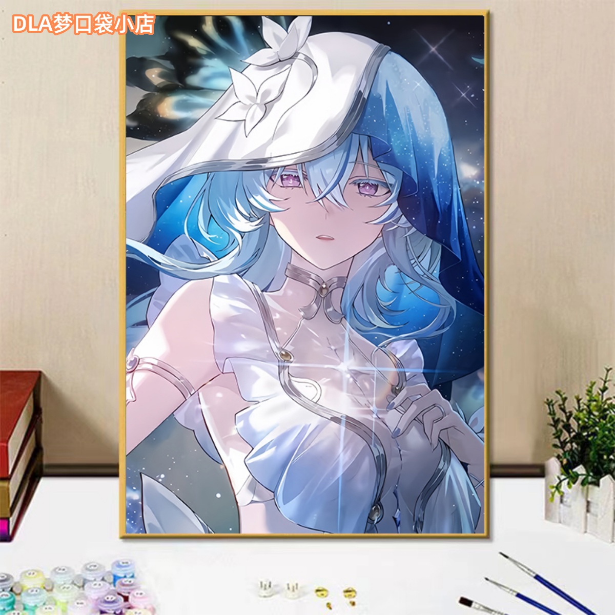 鳴潮守岸人手繪填色畫畫生日禮物