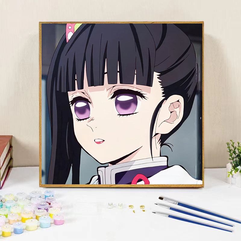 鬼灭之刃香奈乎diy数字油画