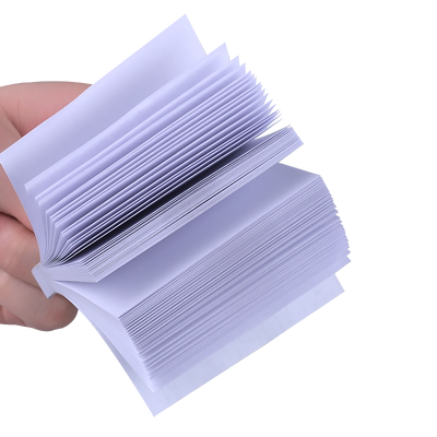 爱好便利贴白色四色荧光贴