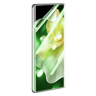 适用vivoS18/S19绿光水凝膜S20/S17Pro钢化软膜s15抗蓝光S16E手机贴膜por护眼vivo高清曲屏S12全屏S10保护T莫