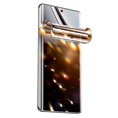 适用真我14Pro+15t防偷窥真我13软膜realme12pro手机贴膜11真我10s防窥膜X7pro钢化水凝膜曲屏保护隐私曲面屏