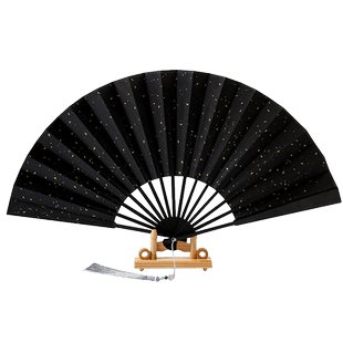 功夫扇铝合金扇子全金属小骨中国风10寸古典男非钛铁扇子礼品折扇