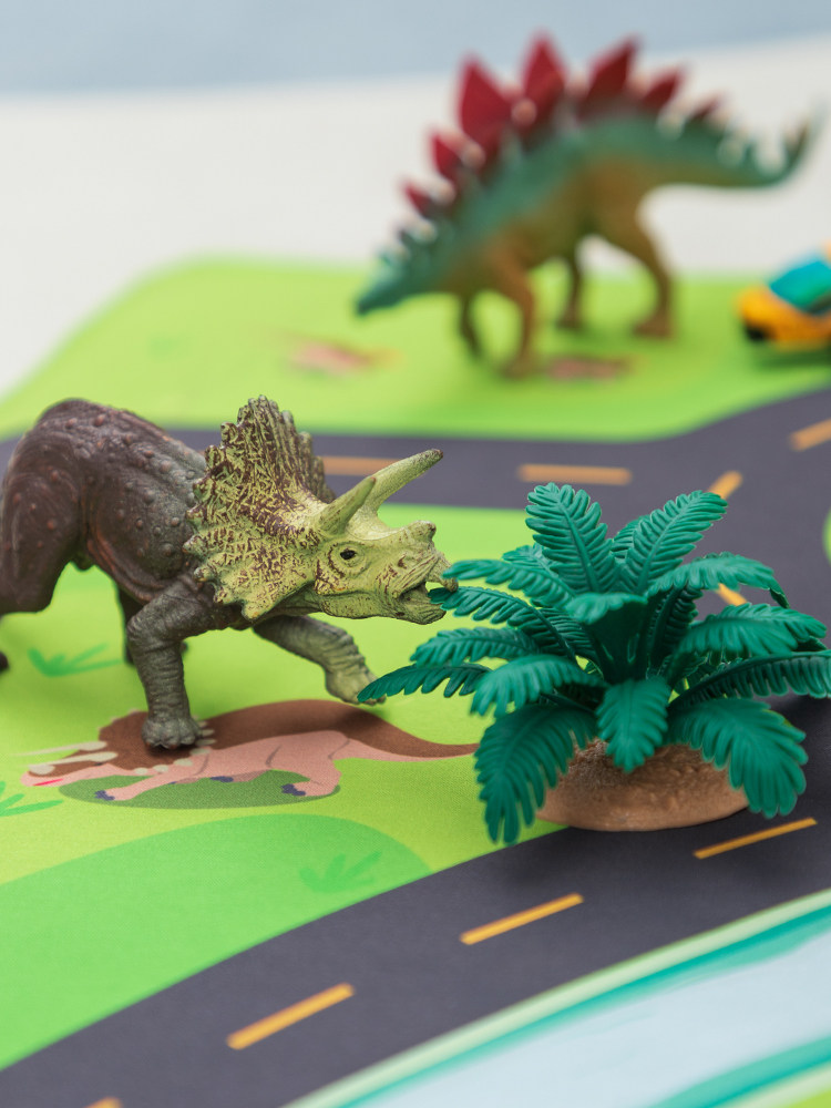 시뮬레이션 동물원 공룡 세계 티라노사우루스 렉스 장면 모델 세트 어린이 장난감 소년과 소녀 생일 선물