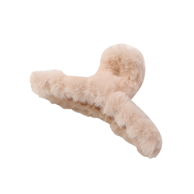 韩国毛绒抓夹发卡2023