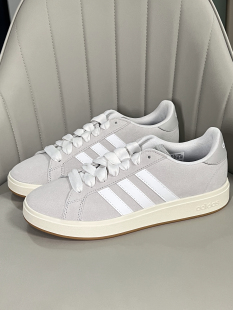 adidas Grand Court Base 00s 面包鞋 板鞋 防滑耐磨轻运动合成革